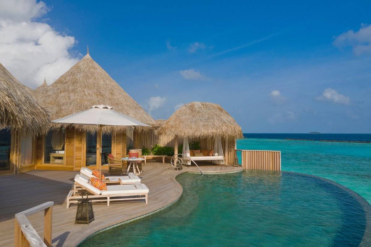 The Nautilus, Malediven, Ocean Residence with a Private Infinity Pool, Pool