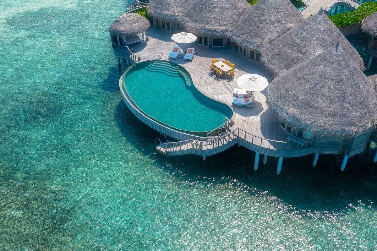The Nautilus, Malediven, The Nautilus Retreat with a Private Infinity Pool, Luftaufnahme