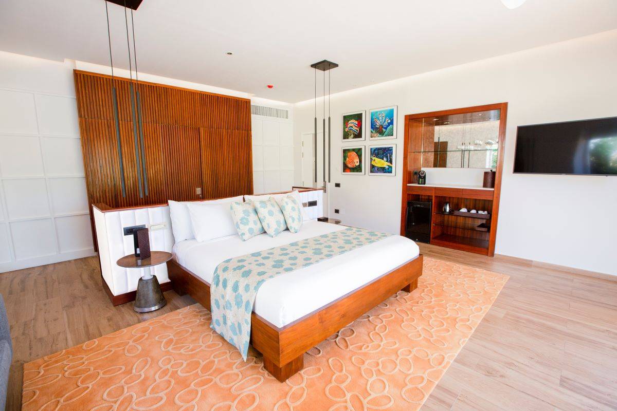 Emerald Maldives Resort & Spa, Malediven, Beach Villa with Pool, Schlafzimmer