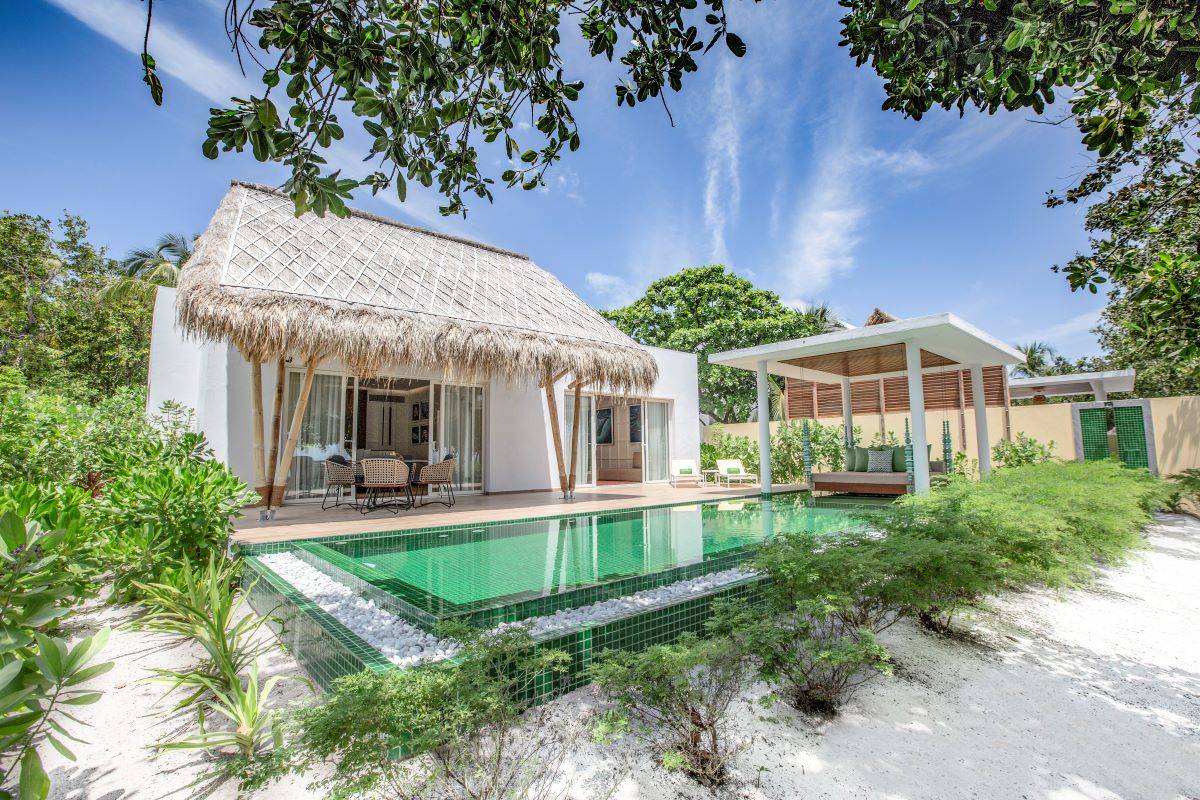 Emerald Maldives Resort & Spa, Malediven, Superior Beach Villa with Pool, Außenansicht