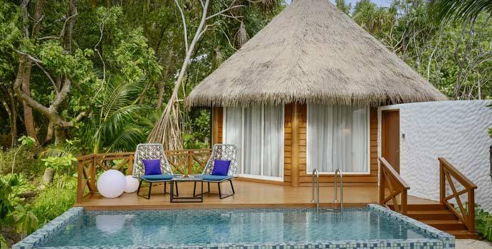 Beach Pool Villa, Mercure Maldives Kooddoo Resort