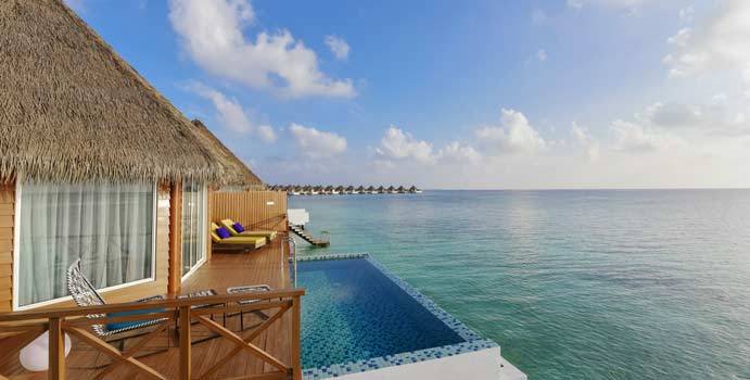 Over Water Sunset Pool Villa, Mercure Maldives Kooddoo Resort
