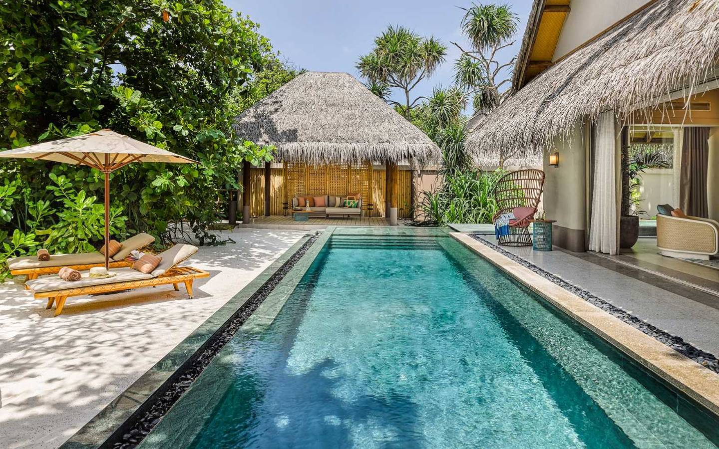 Pool, Beach Villa with Pool, JOALI Maldives