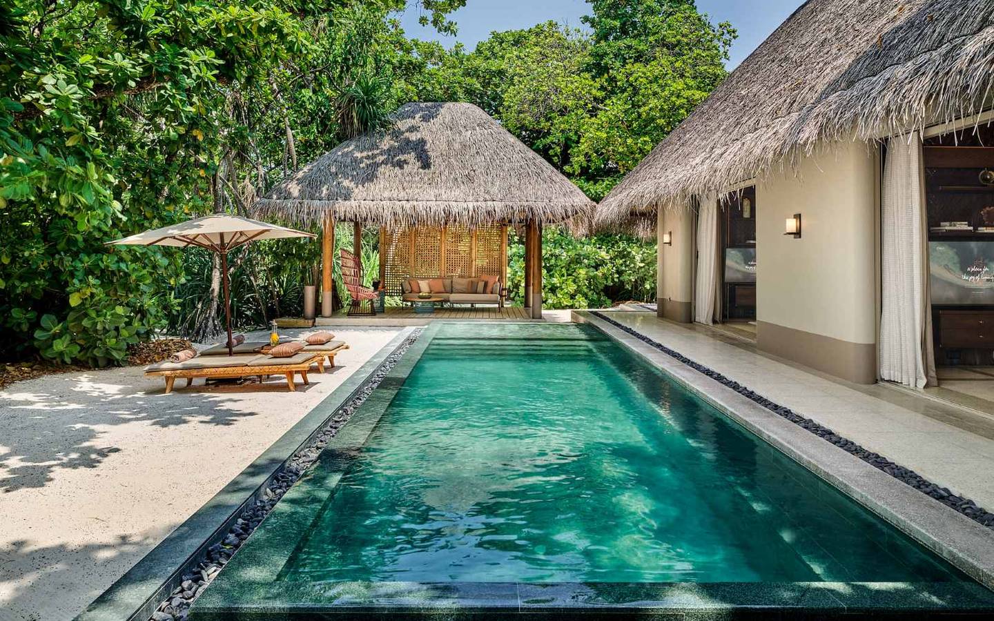 Pool, Luxury Beach Villa with Pool, JOALI Maldives