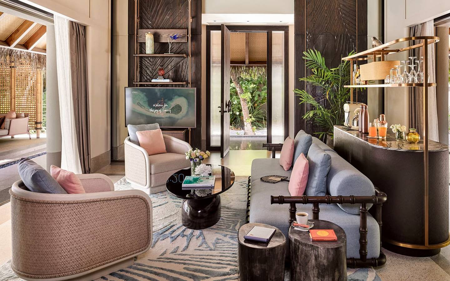 Wohnen, Luxury Beach Villa with Pool, JOALI Maldives