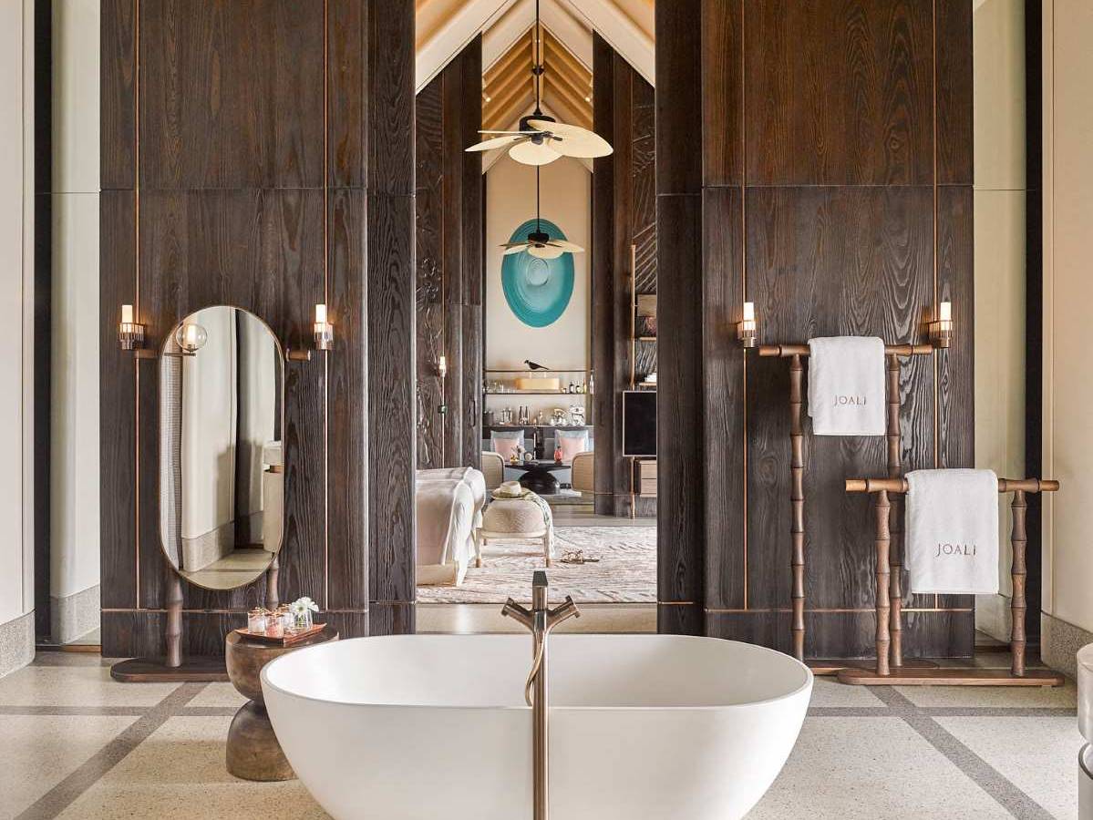 Bad, Luxury Water Villa with Pool, JOALI Maldives