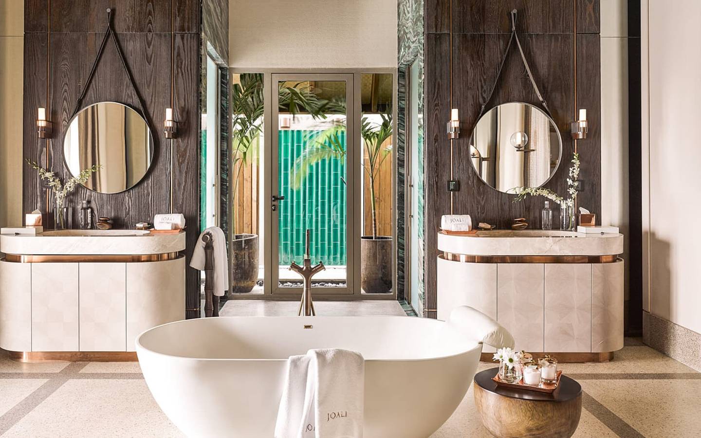 Bad, Sunset Water Villa with Pool, JOALI Maldives