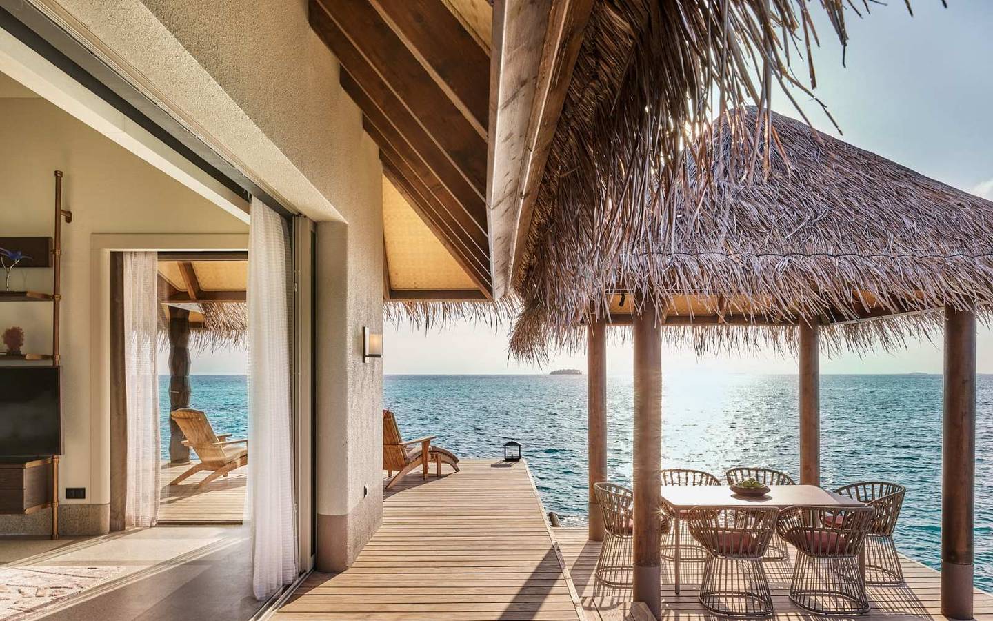 Three Bedroom Ocean Residence with 2 Pools, JOALI Maldives