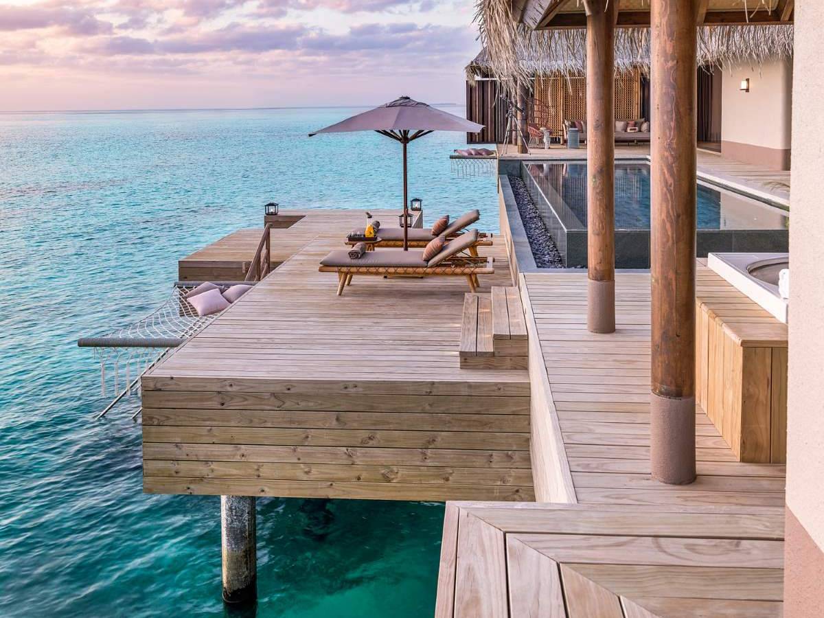 Three Bedroom Ocean Residence with 2 Pools, JOALI Maldives