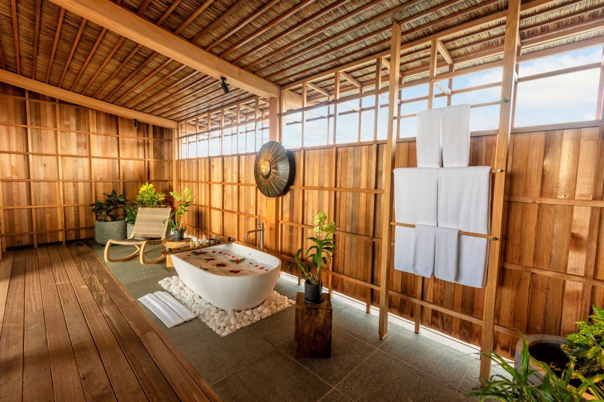 Kudadoo Maldives Private Island, Malediven, Two Bedroom Residence, Badewanne