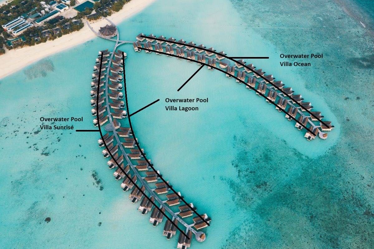 Overwater Pool Villa Lagoon / Sunrise /Ocean