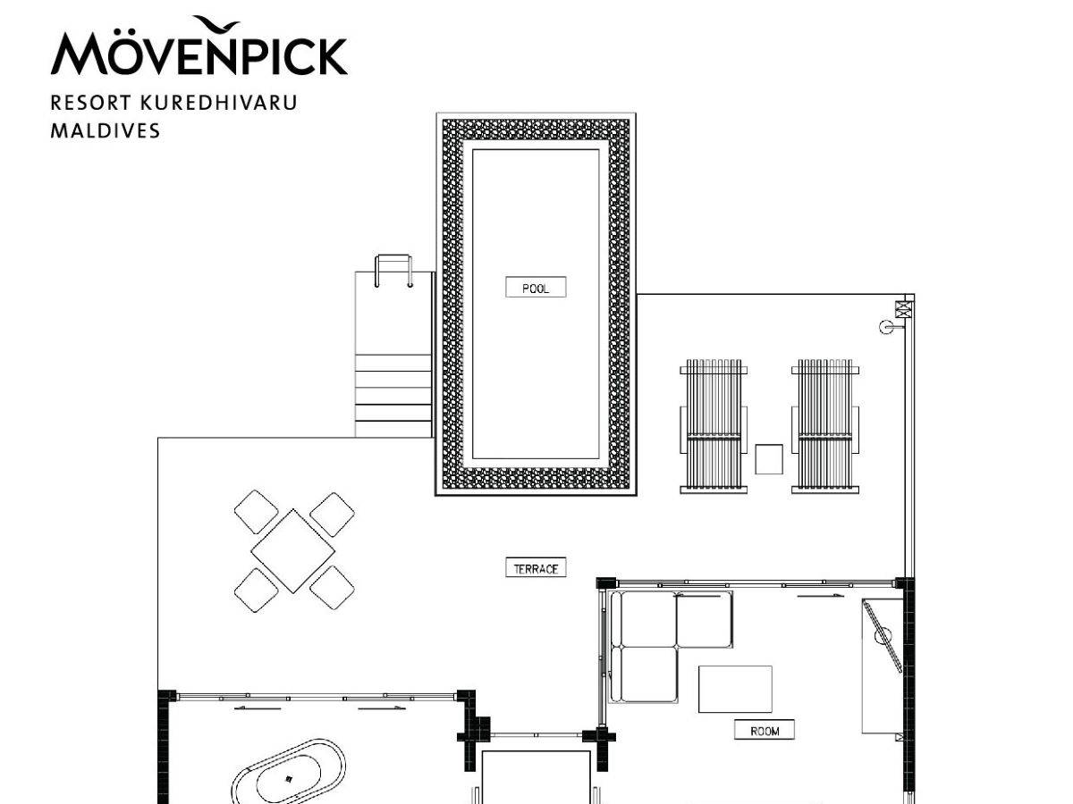 Overwater Pool Villa Lagoon / Sunrise /Ocean