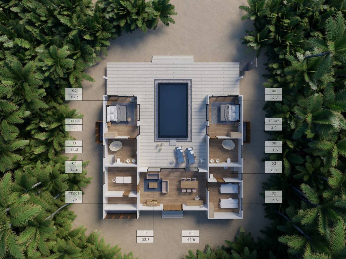 Beach Pool Residence