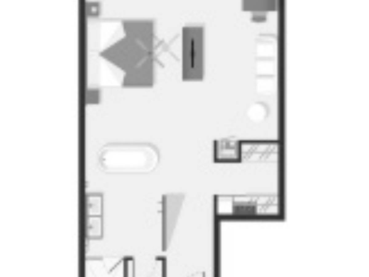 RIU Palace Maldivas, Malediven, Overwater Suite with Private Pool, Grundriss