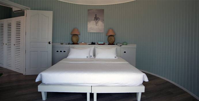 Schlafzimmer, Water Villa, Nika Island Resort & Spa