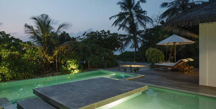 Pool, Beach 2-Bedroom Pool Villa, Noku Maldives