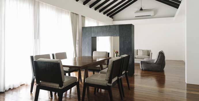 Wohnbereich, Beach 2-Bedroom Pool Villa, Noku Maldives