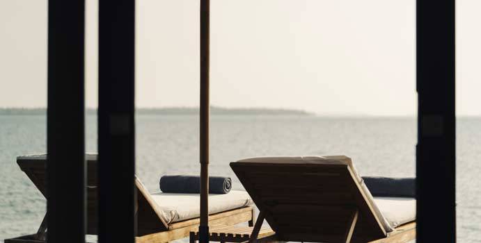 Terrasse, Water Villa, Noku Maldives