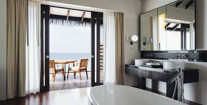 Bad, Water Sunset Pool Villa, Noku Maldives