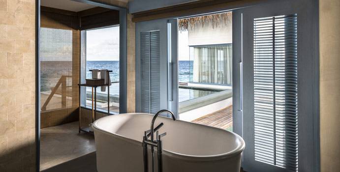 Bad, Overwater Villa, Raffles Maldives Meradhoo