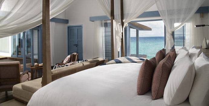Schlafen, Sunset Overwater Residence, Two Bedroom, Raffles Maldives Meradhoo