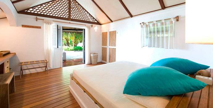 Schlafen, Deluxe Bungalow, Rihiveli The Dream Resort