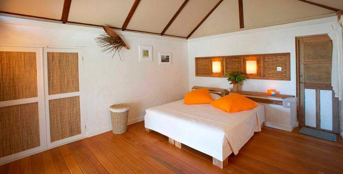 Schlafen, Deluxe Bungalow, Rihiveli The Dream Resort