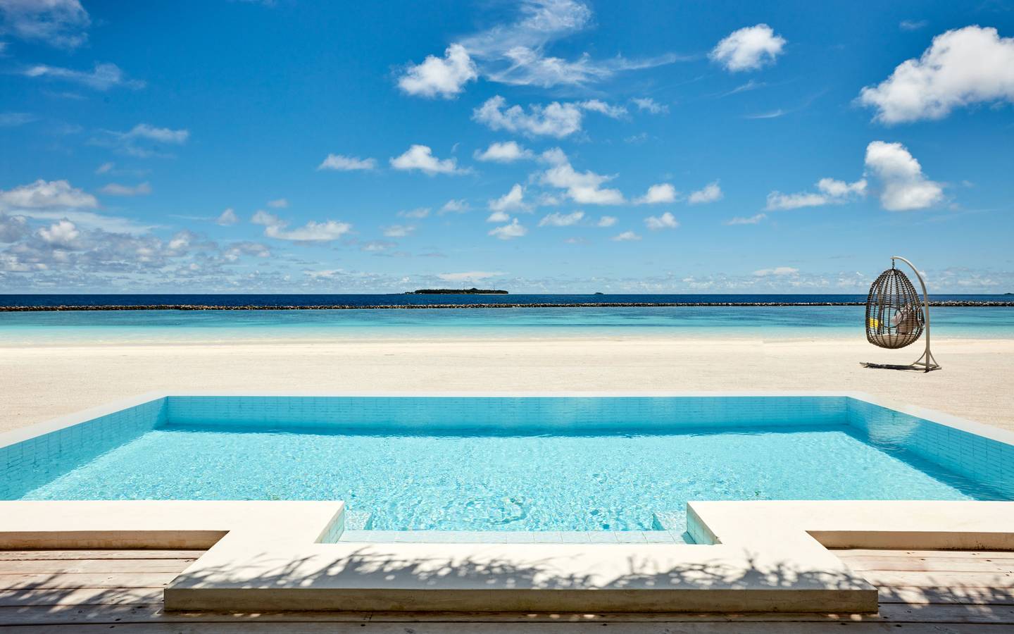 Sun Siyam Iru Veli, Malediven, Two Bedroom Beach Residence with Pool, Pool