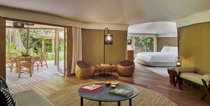 Wohnen, Tented Jungle Villa, Fairmont Maldives Sirru Fen Fushi