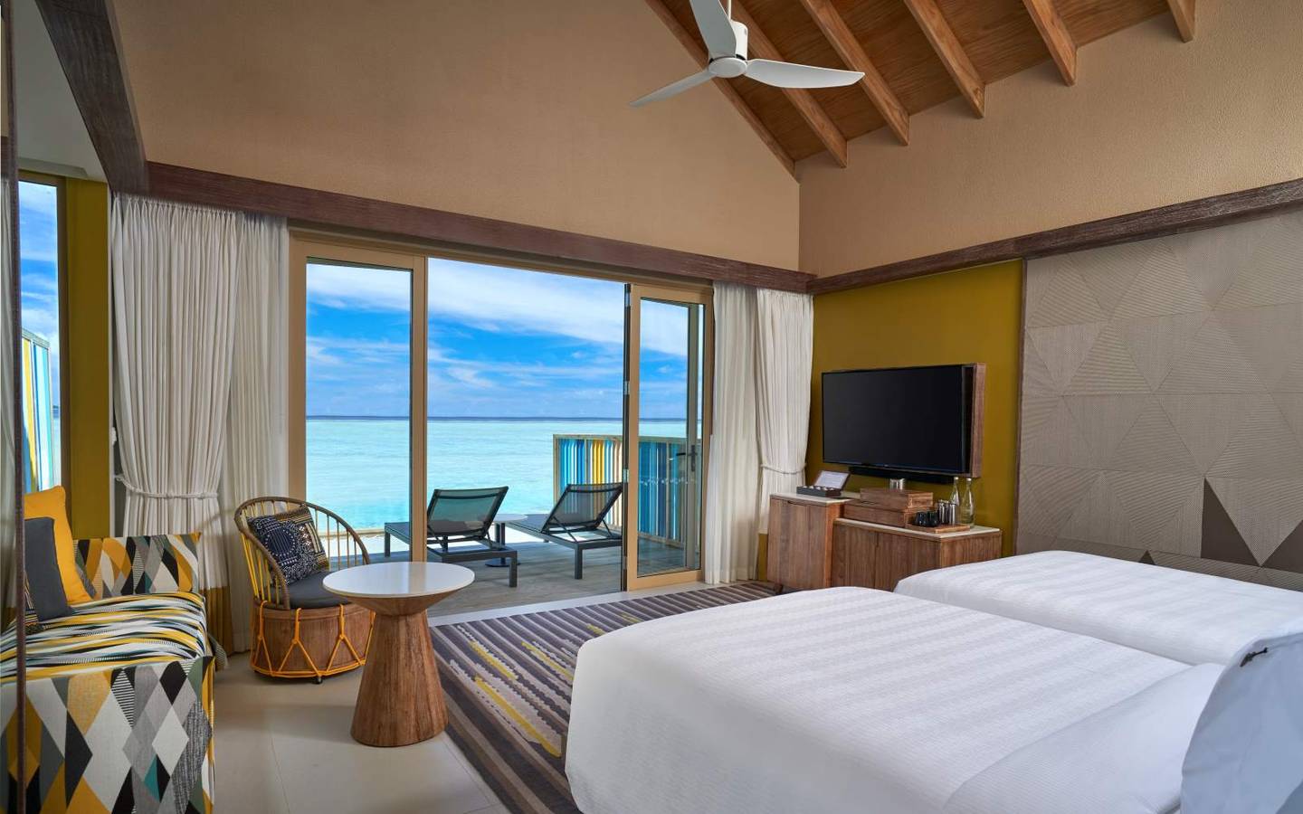 wohnen, Platinum Overwater Villa