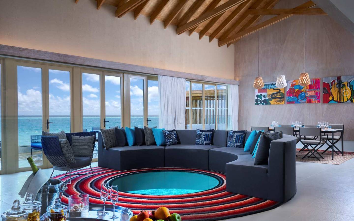 Wohnzimmer, Rock Star Villa