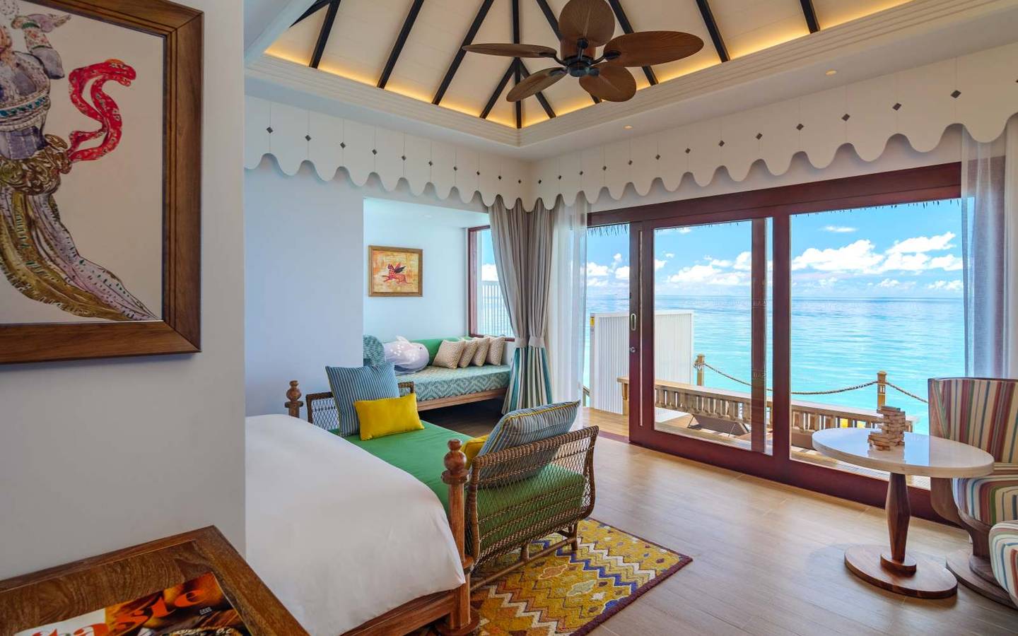 Wohnen, Overwater Villa, SAii Lagoon Maldives