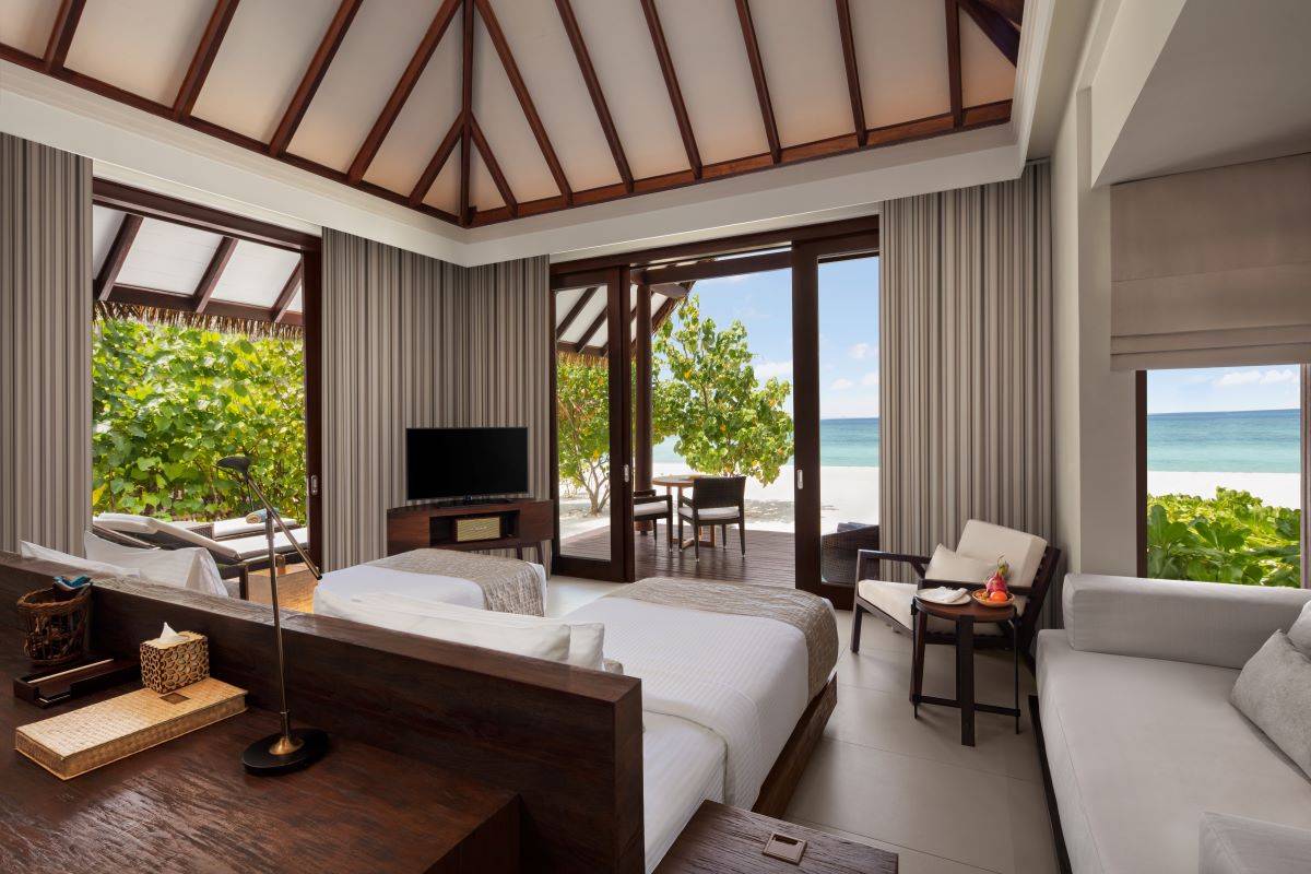 Heritance Aarah, Family Beach Villa, Schlafzimmer mit Twin Betten