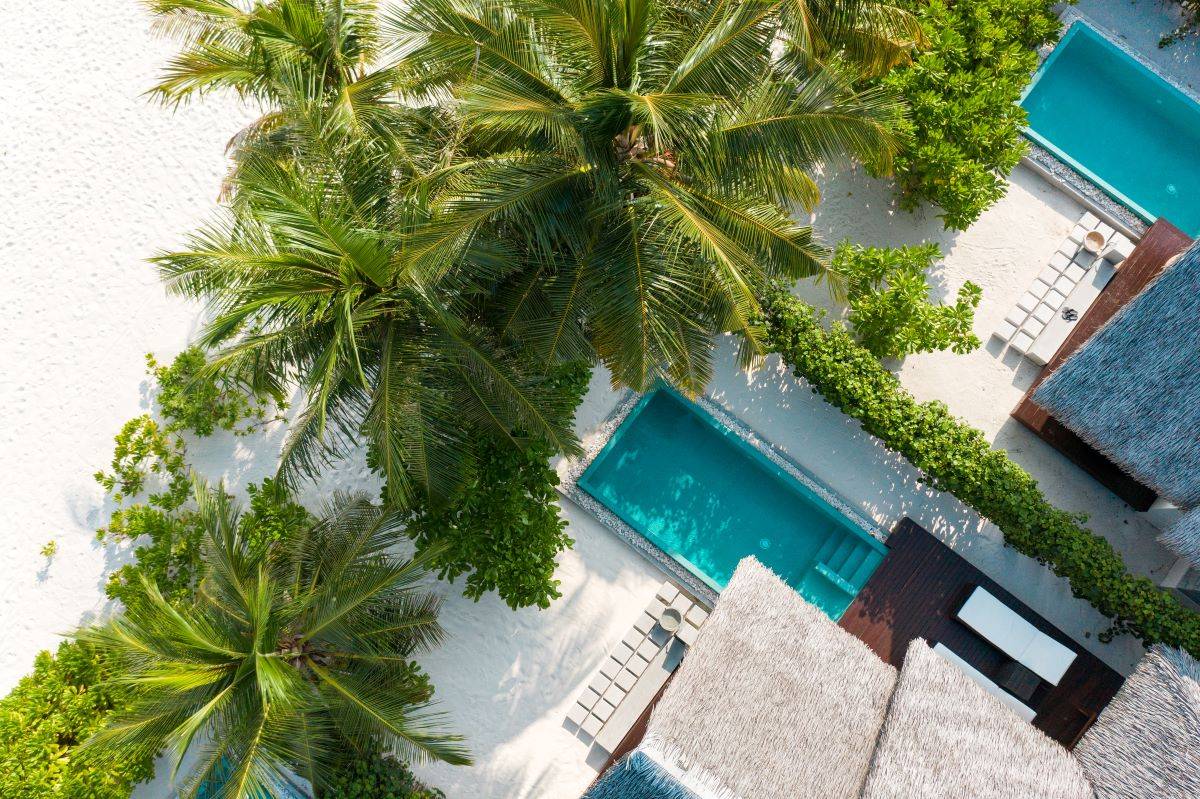 Heritance Aarah, Pool Beach Villa, Luftbild