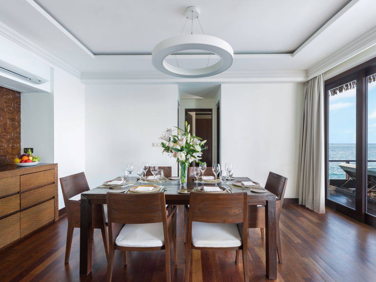 Heritance Aarah, Ocean Suite, Essbereich