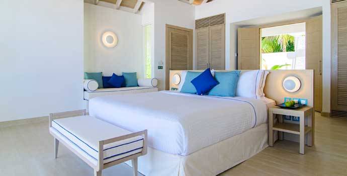 Schlafen, Beach Villa, Baglioni Resort Maldives