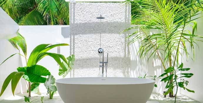 Badewanne, Beach Villa, Baglioni Resort Maldives