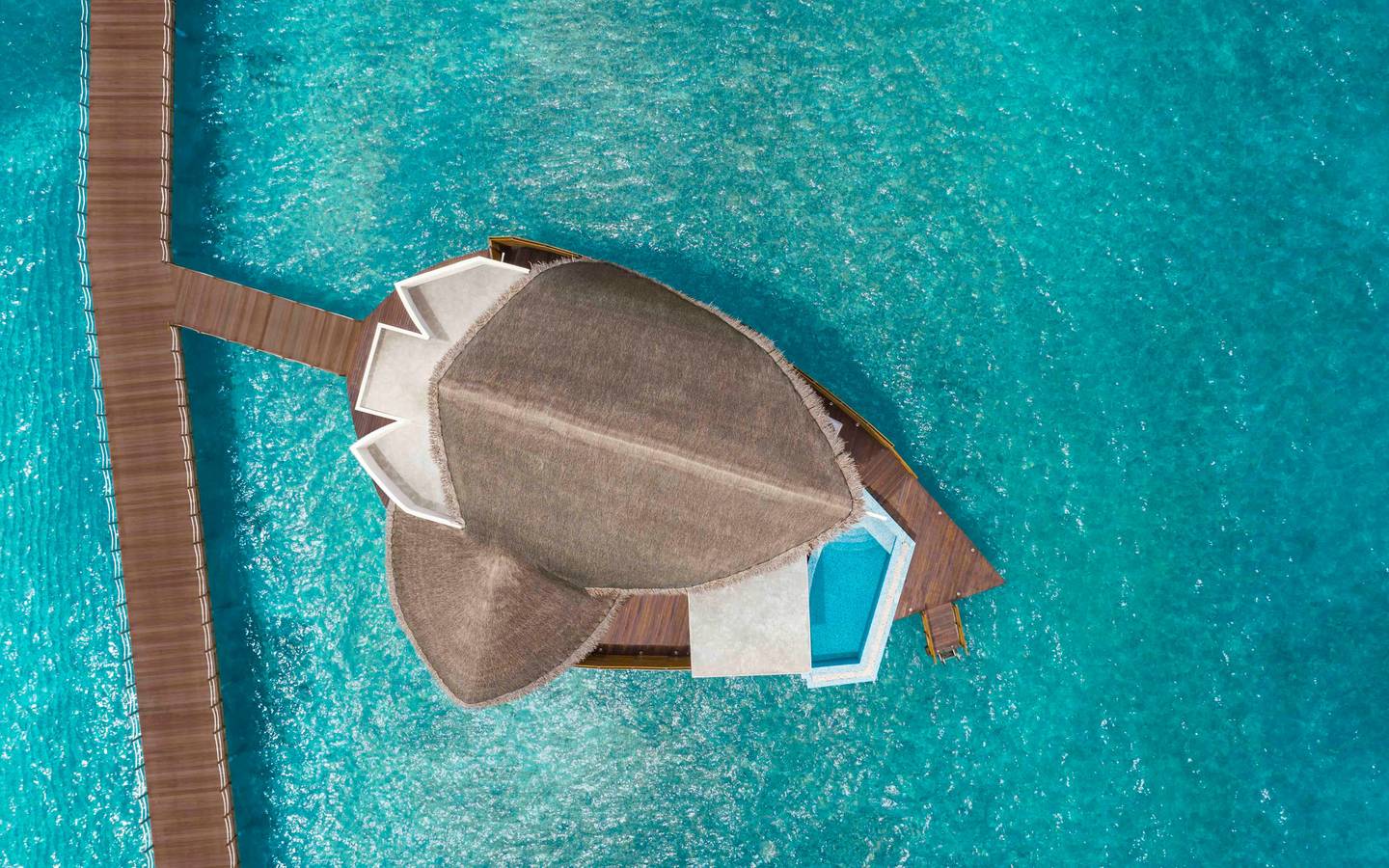 JW_Marriott_Maldives_Overwater_Pool_Villa_Sunset_Sunrise_Aerial_4