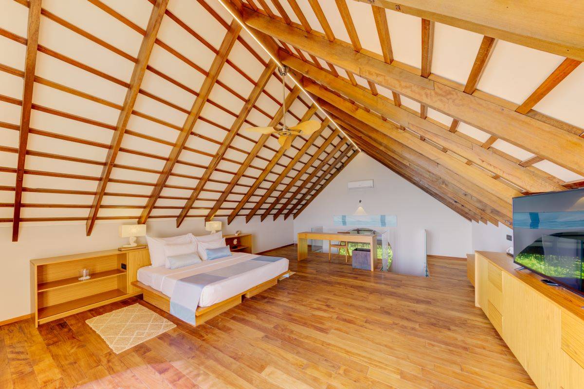 Cinnamon Velifushi Maldives, Malediven, Superior Beach Loft, Schlafzimmer