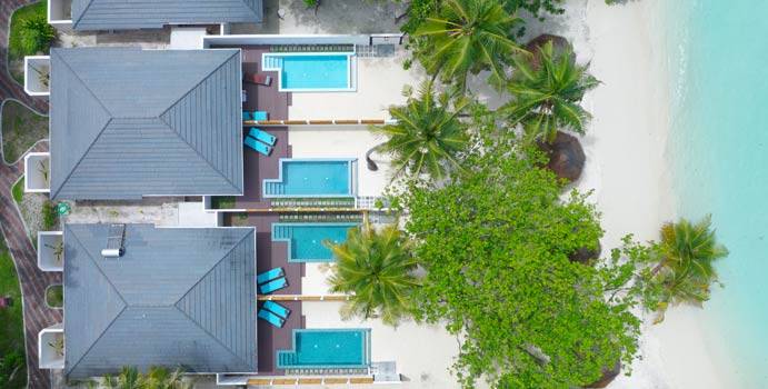 Beach Pool Villas, Sun Island Resort & SPA