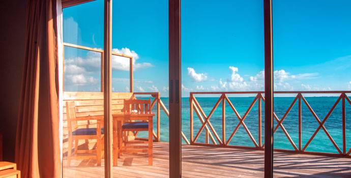 Terrasse, Water Villa, South Palm Resort Maldives