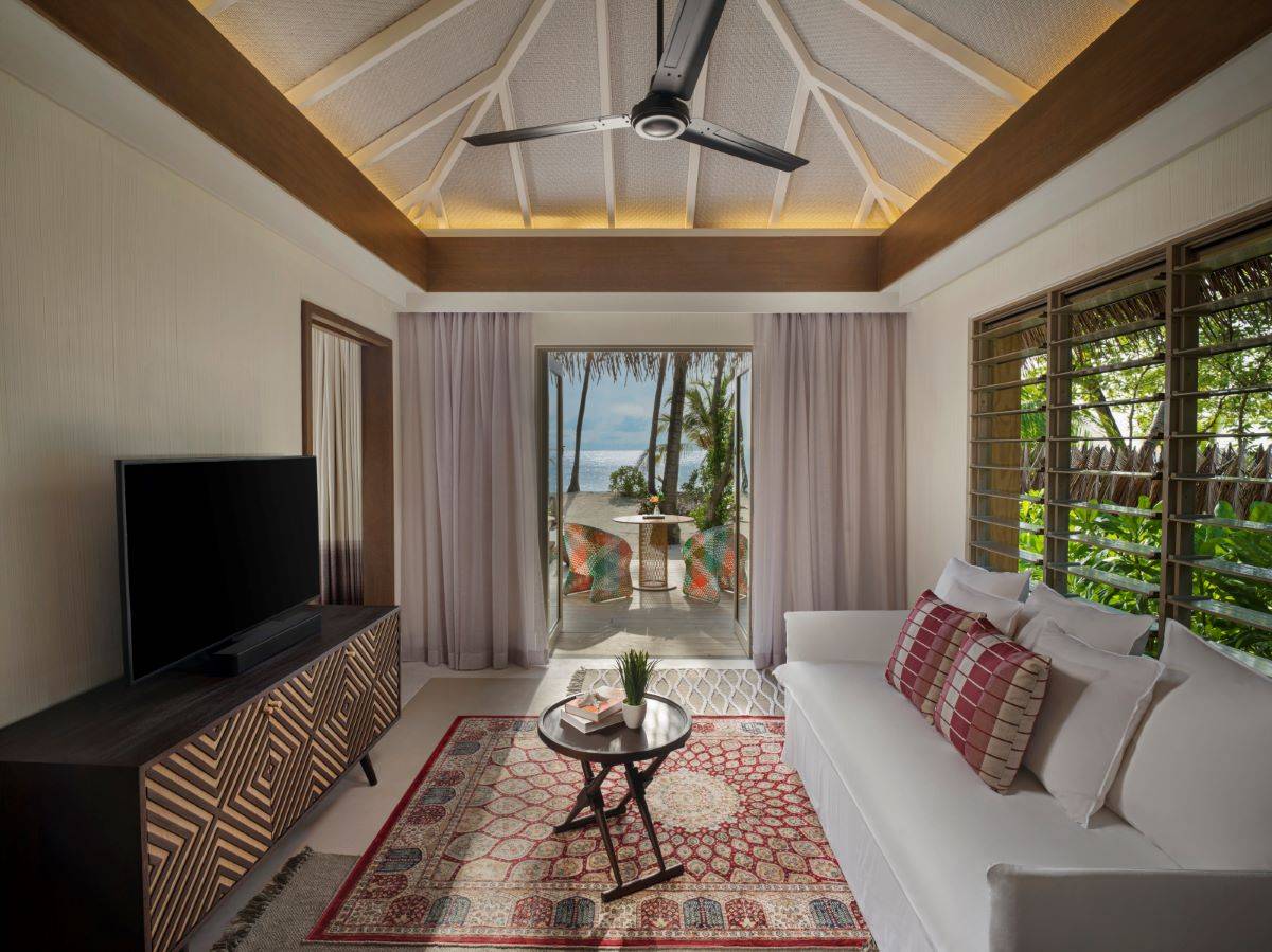 InterContinental Maldives Maamunagau Resort, One Bedroom Beach Pool Villa, Wohnen