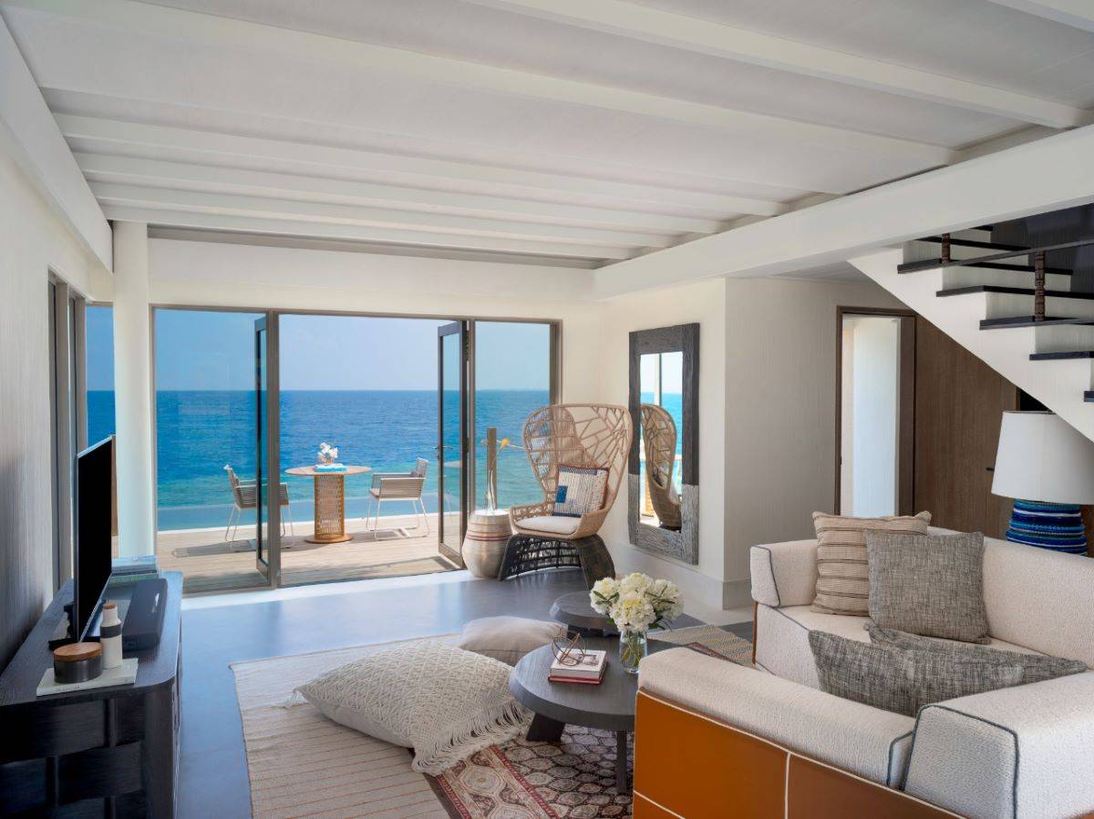 InterContinental Maldives Maamunagau Resort, One Bedroom Lagoon Pool Villa, Wohnen