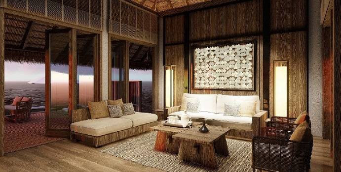 Wohnen, Grand Water Villa with Pool, Conrad Maldives Rangali Island