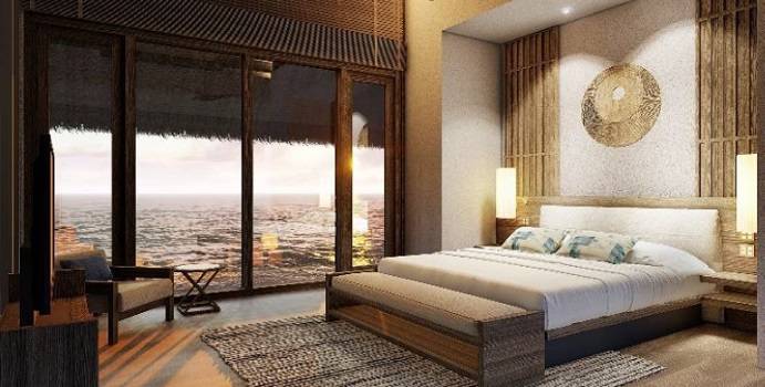 Schlafen, Grand Water Villa with Pool, Conrad Maldives Rangali Island