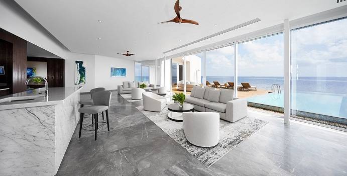 Wohnbereich, The Muraka, Conrad Maldives Rangali Island