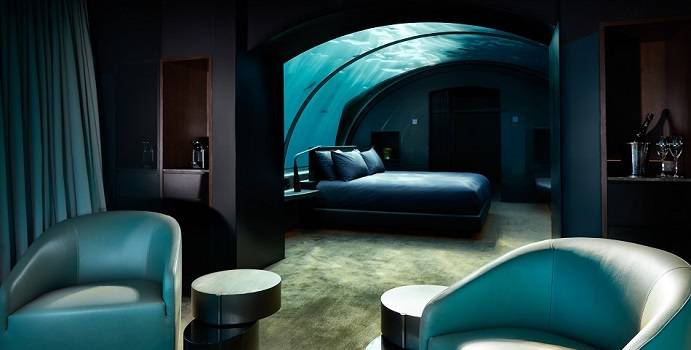 Unterwasserschlafzimmer, The Muraka, Conrad Maldives Rangali Island