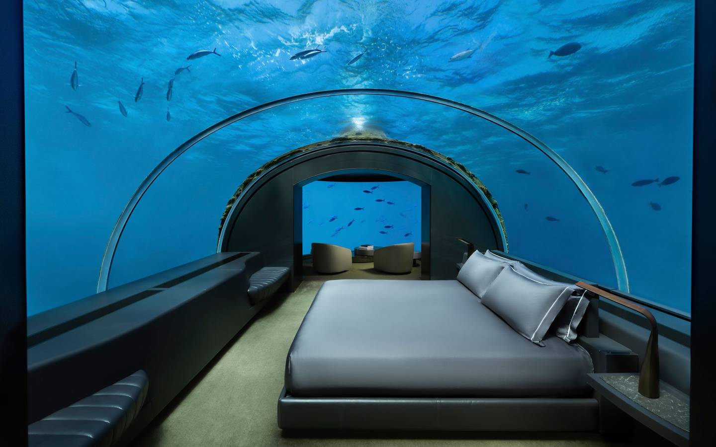 Conrad_Maldives_The_Muraka_Residence_Unterwasser-Suite_Schlafzimmer_1