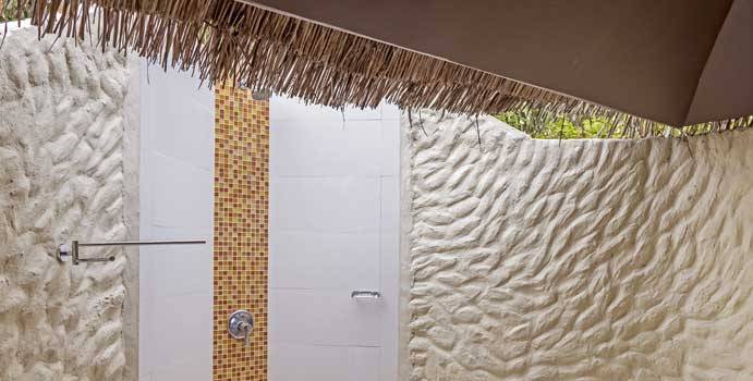 Außendusche, Deluxe Beach Villa | Adaaran Select Hudhuranfushi