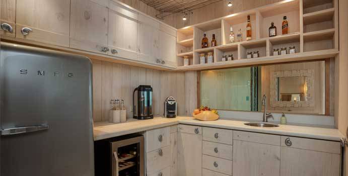 Küche, 2 Bedroom Water Reserve, Soneva Jani